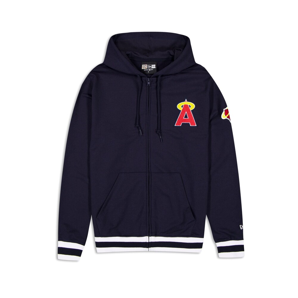 New Era Los Angeles Angels Coop Logo Select Full-Zip Hoodie - Size S